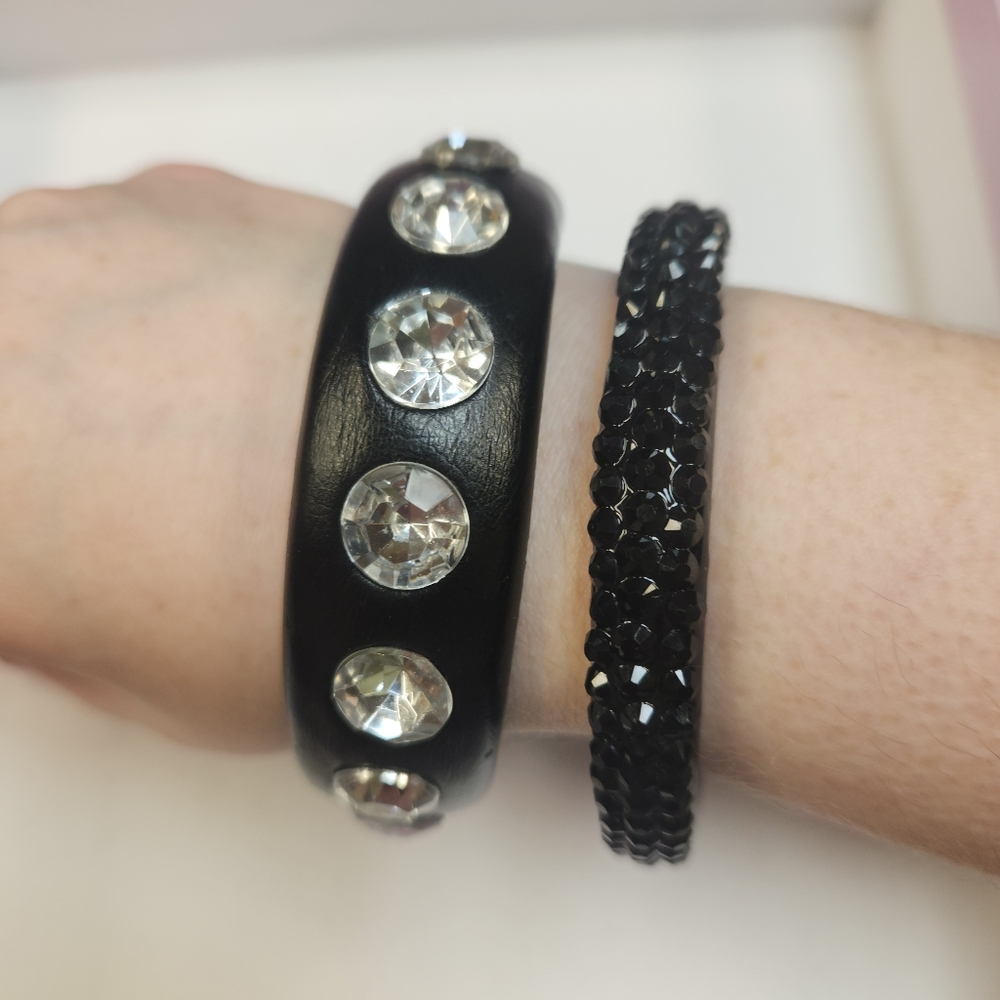 Faux Leather Bangle